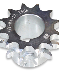Chain wheel DUPLEX 1/2" 12t B25